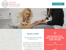 Tablet Screenshot of idi-oakpark.com